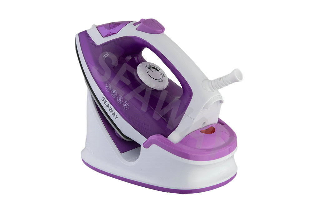 Беспроводной паровой утюг SW-102C с керамической подошвой